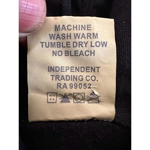 World of Warcraft Alliance Black Hoodie Independent Trading Co Medium Wow Jinx - Picture 10 of 10